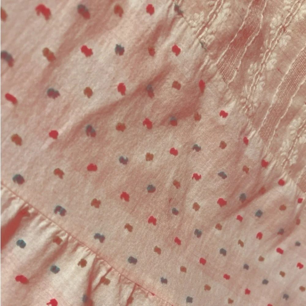 Kristin Miles Multicolor Polka Dot Top/Babydoll Dress, Size 3X - Picture 10 of 10